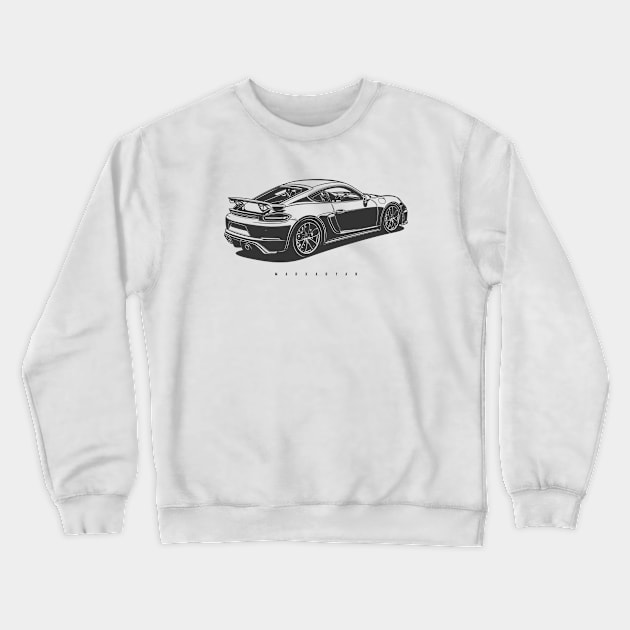 Cayman GT4 Crewneck Sweatshirt by Markaryan